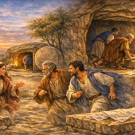 Domingo de Resurrección — homilía sobre Juan 20, 1-9