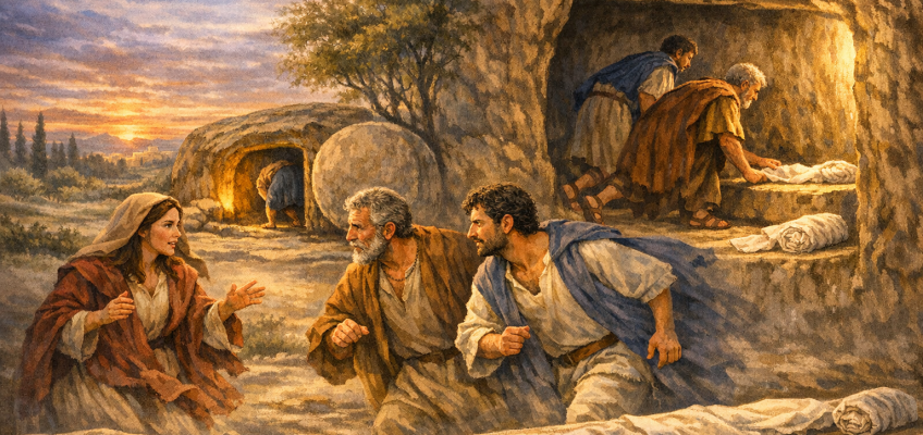 Domingo de Resurrección — homilía sobre Juan 20, 1-9